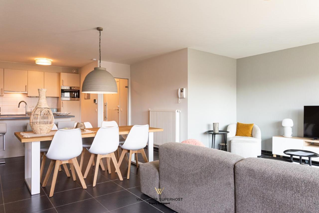 New Modern Apartment Near The Sea And City Centre Ostenda Esterno foto