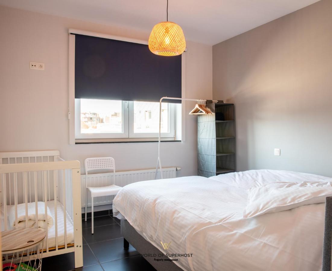 New Modern Apartment Near The Sea And City Centre Ostenda Esterno foto