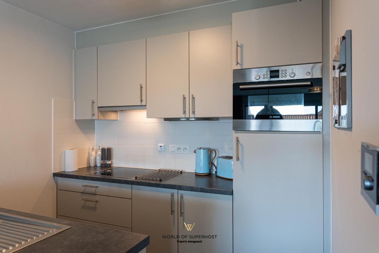 New Modern Apartment Near The Sea And City Centre Ostenda Esterno foto