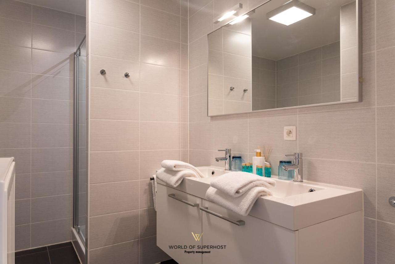 New Modern Apartment Near The Sea And City Centre Ostenda Esterno foto